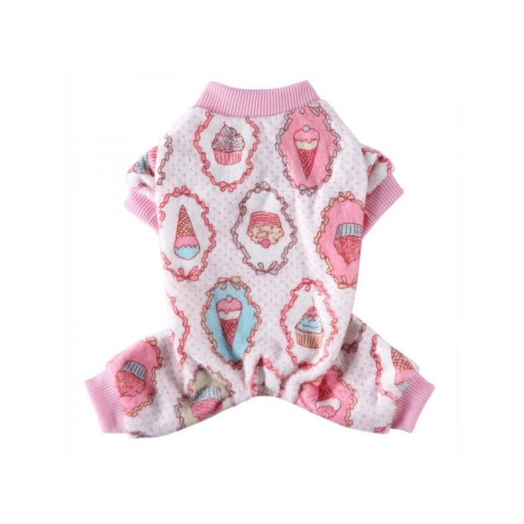 Dragonus Petit Chien Manteau d'Hiver en Molleton Chihuahua Vêtements Animal Chiot Chat Veste Vêtement Yorkie Bouledogue Français
