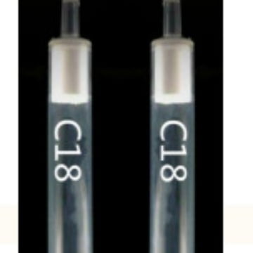 Colonne d'Extraction en Phase Solide C18 avec Poids de Remplissage de 100 Mg, Extraction d'Échantillon de Précision Taille 1 ml