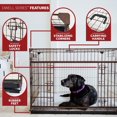 thumbnail image 3 of Lucky Dog Whisper Glide 30 Inch Sliding Double Door Dog Crate, 3 of 9