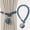Blue, variant on SuoKom Curtain Tiebacks, Curtain Ties for Drapes, Adjustable Curtain Tie Backs, Modern Curtain Holdbacks for Thin Or Thick Home & Office Window Draperies 1Pc