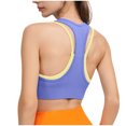 thumbnail image 5 of Lace Bras for Women Full-Coverage Bra Feature V-Neck Training Bra Style W-1804 Blue L, 5 of 5