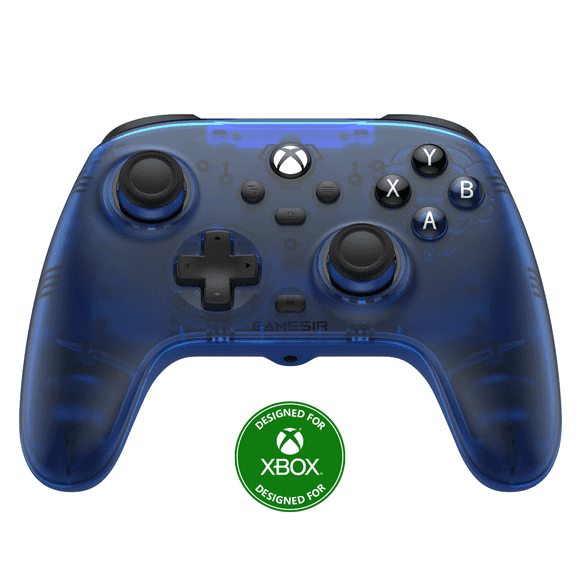 GameSir T7 Manette Filaire pour Xbox Series X/S, Xbox One et Windows 10/11, Manette de Jeu Plug and Play avec Joysticks à Effet Hall/déclencheur à Effet Hall (Version Bleu Saphir)