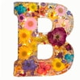 thumbnail image 2 of Rvkxad Flower Letter Night Light, Resin Floral Alphabet LED Light for Home Decor, Bedside Lamp, Gift Light, Decorative Lamp, 2 of 3
