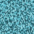 thumbnail image 1 of Ahgly Company Tapis d'Intérieur Lavable à la Machine, Carré, Transitionnel, Vert Sarcelle, Tapis de Zone, 5 Pieds Carré, 1 of 7