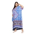 thumbnail image 4 of Caftans Longs pour Femmes Grande Taille Robe Caftan Robe de Soirée Fête Été Plage Robe d'Été Manches Kimono Longues Robes Décontractées en Ligne, 4 of 6