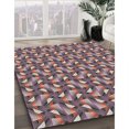 thumbnail image 2 of Ahgly Company Indoor Rectangle Patterned Maroon Purple Novelty Area Rugs, 10' x 13', 2 of 6