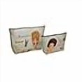 thumbnail image 2 of Harry D Koenig & Co Cosmetic Bag 2 Piece Romance Set, 2 of 2