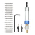 thumbnail image 3 of Amdohai 20Pcs Drill Bits High Speed Steel Double Use Hand Tools Set Screwdriver Bit for Electric Power Drill, 3 of 7