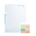 thumbnail image 1 of Btomtd A4 Rotating Double-Ring Binder Transparent Binder For Exam Papers And Materials Student Document Organizer, 1 of 6