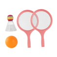 thumbnail image 1 of Children's Badminton Tennis Set with Ball and Badminton Shuttlecock Lightweight Pink, 1 of 9