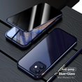 thumbnail image 2 of Anti-Peeping Full Body Mobile Phone Case Clear Tempered Glass Privacy Cover For Iphone12/Pro/Pro Max, 2 of 7