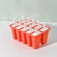 thumbnail image 4 of Homemade Popsicle Molds Shapes, Silicone Frozen Ice Popsicle Maker, with 10 Reusable Sticks, 4 of 6