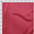 thumbnail image 3 of oneOone Viscose Chiffon Fabric Diamond & Leaves Block Printed Craft Fabric BTY 42 Inch Wide, 3 of 4