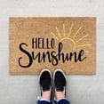 thumbnail image 2 of Spring Doormat Decorative Indoor Front Door Floor Mat Entry Rug Outdoor Boot Scraper Non Slip Backing for Entryway Non-Slip Doormat Home Entrance,Patio,Garage,Yard, Garage, High Traffic Areas, 2 of 4