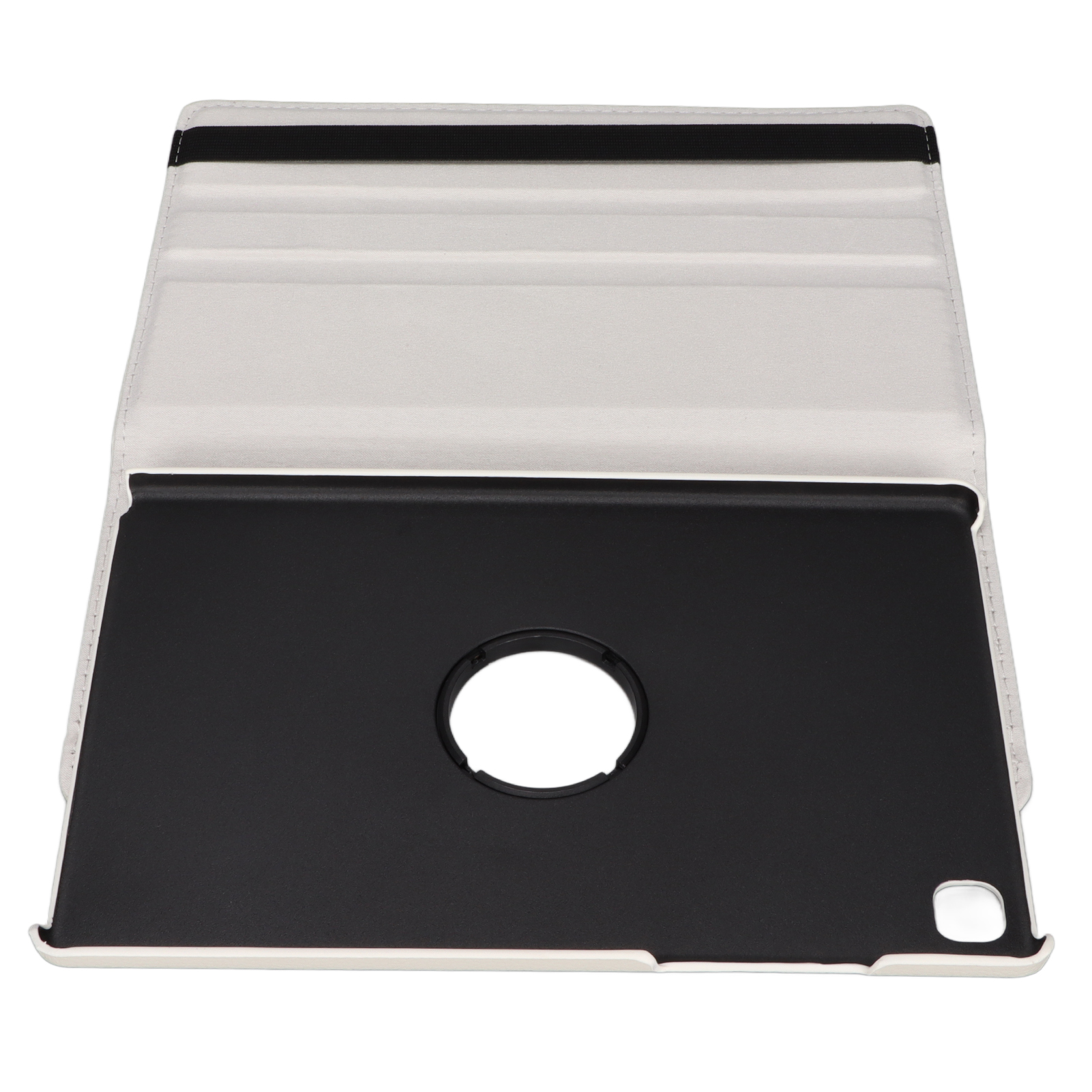 Tablet Case, Portable Synthetic Leather All Around Protection Tablet Protective Case  for 10.4in Tablet White