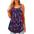 thumbnail image 4 of ziyahi Hauts d'Été à Bretelles Col Rond Camisole Sans Manches Imprimée Vêtements pour Femmes, Type 6, S, 4 of 5
