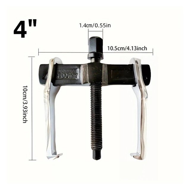 1-Pack 4/6/8 Inch Two-Jaw Puller Bearing Release Lifter Bearing Removal Quick Disconnect Bushing Automotive Repair Tool ,High Adaptability
