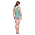 thumbnail image 4 of Summer Flirtt Girls Printed One Piece Swimsuit with Ruffle Strap Detail, 4 of 8