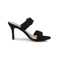 thumbnail image 3 of BLISSFUL STEP Women's Buckle Stiletto Heels Slide Sandals, 3 of 7
