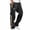Black, variant on CFLVAEK Cargo Tactical Pants for Men with Multi Pockets Fashion Color Block Print Hiking Outdoor Cargo Pant Casual Drawstring Elastic Waist Wide Leg Pant White M