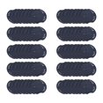 thumbnail image 4 of Almencla 100 Pieces Garden Staples Plastic Washer Create A Sturdier Hold Black 3 Mesh, 4 of 8