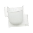 thumbnail image 3 of Abbracc Portable Wall Planter Hanging Flower Container Flower Storage Basket Flower Pots White, 3 of 9