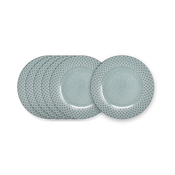 Assiette à salade Isabella de Hometrends, paquet de 6
