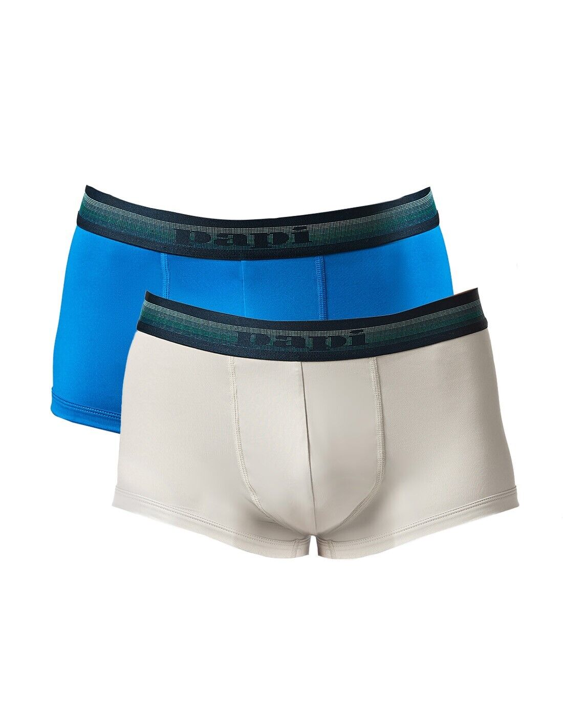 Papi 2-Pack Brazilian Trunk Underwear - UMPA107 (Quiet Gray/Skydiver, S)