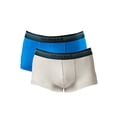 thumbnail image 1 of Papi 2-Pack Brazilian Trunk Underwear - UMPA107 (Quiet Gray/Skydiver, XL), 1 of 3