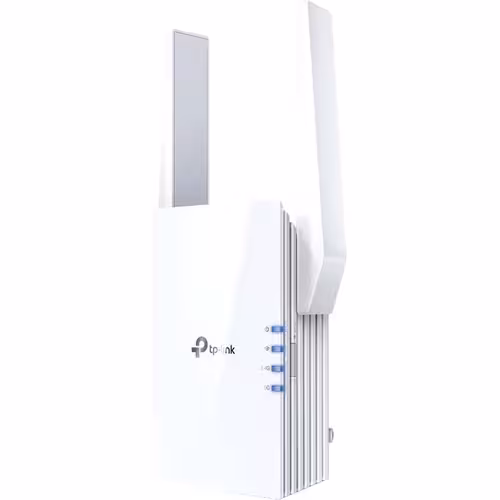 thumbnail image 1 of TP-Link RE705X Dual Band IEEE 802.11ax 2.91 Gbit/s Wireless Range Extender - 2.40 GHz, 5 GHz - 2 x External Antenna(s) - External - MIMO Technology - 1 x Network (RJ-45) - Gigabit Ethernet - 12.60 W, 1 of 7