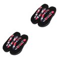 thumbnail image 4 of maskred Sabots Japonais Pantoufles Geta Sandales Tongs pour Hommes Femmes à la Mode et Polyvalents Noir Rond Taille 38 Ensemble de 2, 4 of 6