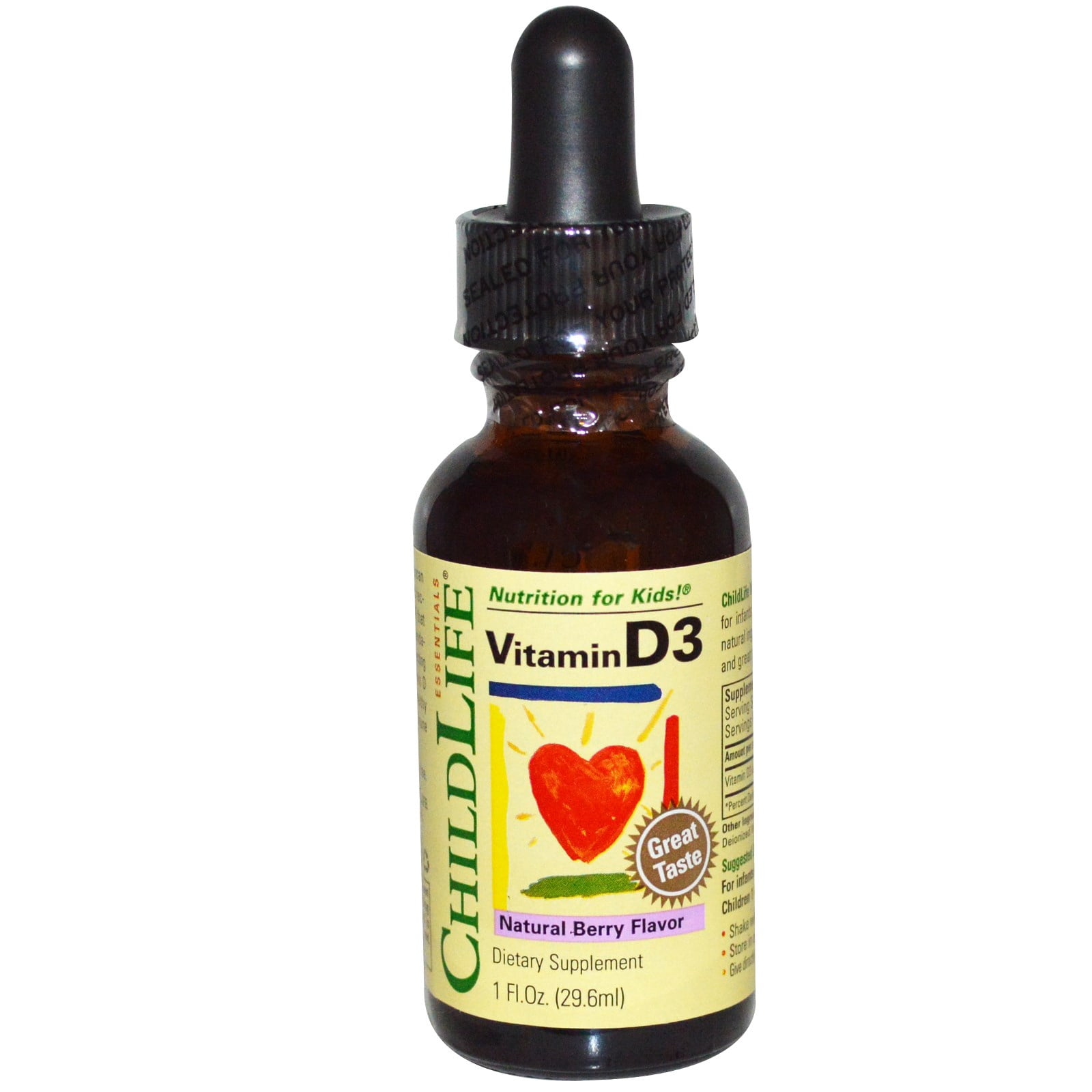 Childlife Vitamin D3 Drops - 1 Fluid Ounce
