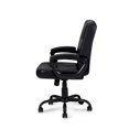 thumbnail image 4 of Poundex Furniture Modern Faux Leather Office Chair in Black Color, 4 of 7