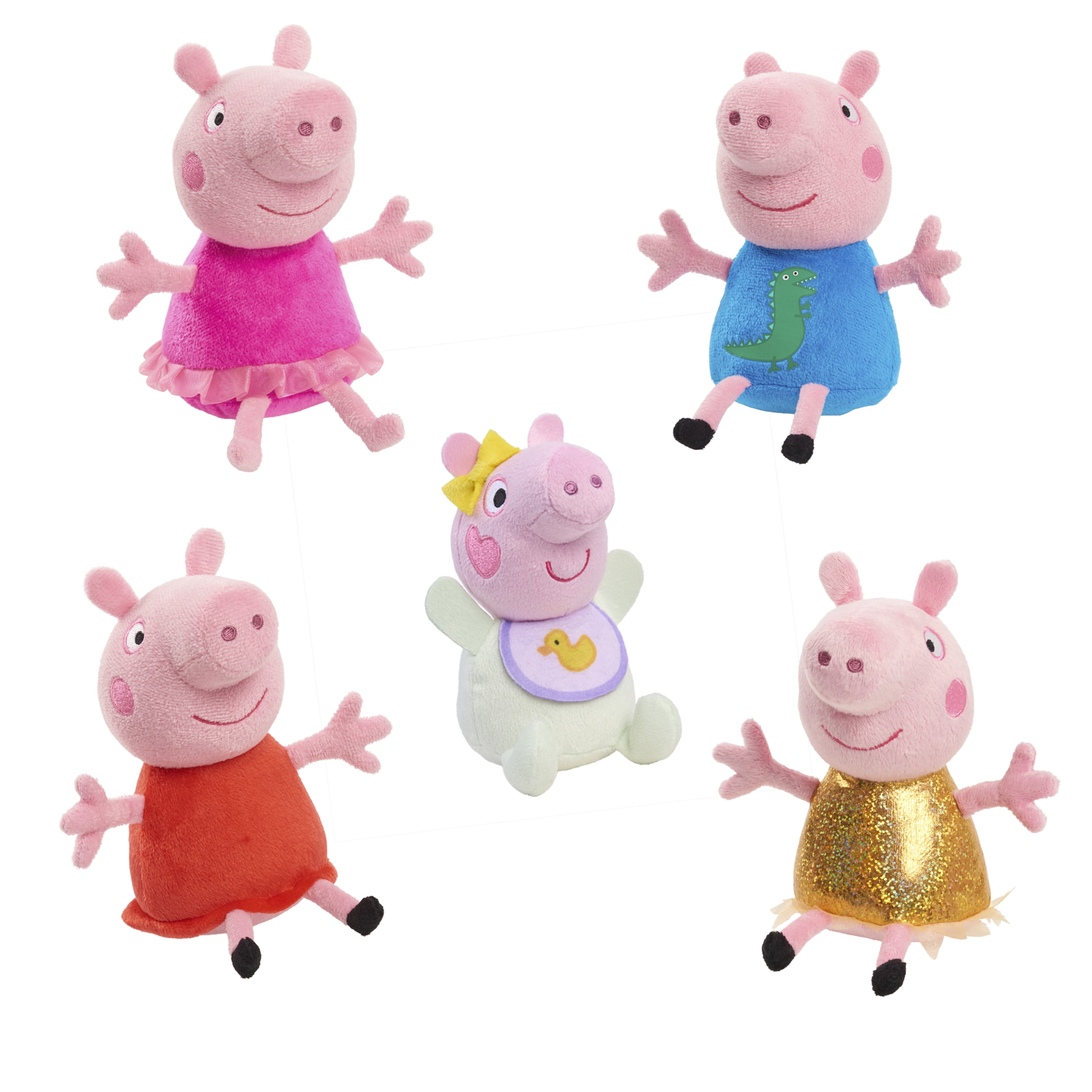 Peluche Peppa Pig en tenue de ballerine de 20 cm de haut, jouets pour enfants de 3 ans et plus