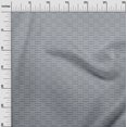 thumbnail image 2 of oneOone Viscose Chiffon Fabric Greek Key Geometric Printed Fabric 1 Yard 42 Inches Wide, 2 of 4