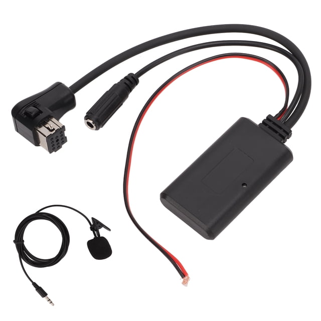 Adaptateur Audio, aux en Câble Résistant à l'Usure Installation Simple de Haute Ténacité Fiable pour Voiture