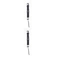 thumbnail image 2 of QualitChoice Quick Release Diving Lanyards Camera Torch Holder Strap Underwater Flashlight Snorkeling Belt Snorkeling Webbing Black 2Set, 2 of 6