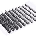 thumbnail image 4 of HSHDLDF Lash Extension 120Pcs Lash Clusters, DIY Eyelash Extension Natural Cluster Lashes Fluffy Wispy Lash Clusters Extension Full Volume Individual Lashes Cluster at Home 8-16mm ALICROWN, 4 of 7