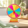 thumbnail image 4 of Milisten Roue de Roulette Fortune Roue de Roulette Rotative Roue de Roulette de Fête Jeu de Roue de Roulette pour Carnaval, 4 of 5