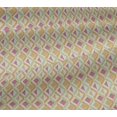 thumbnail image 5 of oneOone Viscose Jersey Fabric Diamond Geometric Print Sewing Fabric BTY 60 Inch Wide, 5 of 5