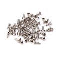 thumbnail image 2 of MasteelfCA 50 Pcs Vis de Protection pour Guitare Basse pour Guitare ST TL SG LP (Argent), 2 of 3