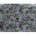 thumbnail image 4 of oneOone Georgette Viscose Fabric Leaves & Floral Block Print Fabric By Yard 42 Inch Wide, 4 of 5
