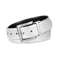 thumbnail image 1 of DKNY Ceinture de Pantalon Réversible pour Femmes, Argent, Très Grand, 1 of 1