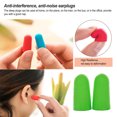 thumbnail image 3 of Lot de 10 Aides au Sommeil de Voyage Réutilisables Anti-Bruit Prévention Insonorisée Bouchons d'Oreilles Accessoires de Relaxation Vert, 3 of 6