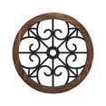 thumbnail image 1 of Pendentif Rond Anti-Rouille Design Art Métal Décoration Maison Ornement Extérieur Fond Mur Maison Restaurant Chambre Type3, 1 of 8
