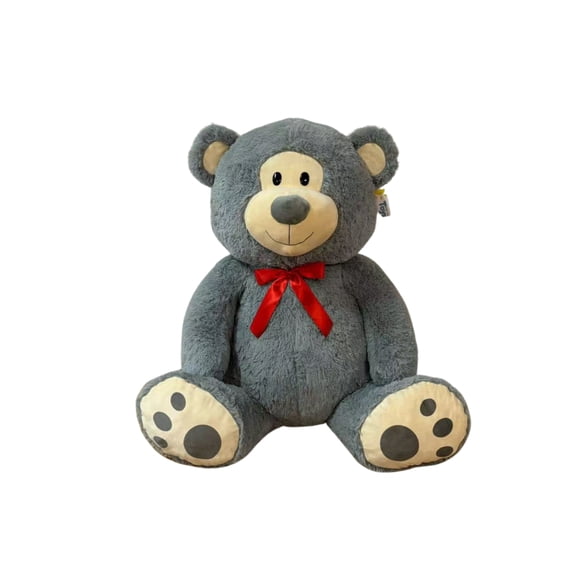 Ours en peluche géant gris