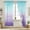 Mint Green, variant on Two-Tone Gradient Sheer Curtains with Rod Pocket Design | Light Filtering Semi-Sheer Window Drapes for Bedroom Living Room | Breathable Polyester Curtain Panel 52x96 Inch