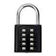 thumbnail image 1 of 6/8/10 Digit Combination w/ Keys Travel Suitcase Luggage Reset∧ Padlock Bag, 1 of 8