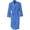 Blue, variant on Hanes Lightweight Woven Broadcloth Robe (Men's)