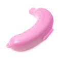 thumbnail image 1 of pitrice Banana Storage Box Anti-extrusion Case Holder Takeaway Anti-squeezing Trip Outdoor Travel Fresh-keeping Protector Food Fruit Pink, 1 of 8